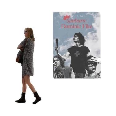 Imagem de Dominic Fike Pop Singer Adesivo De Parede Vintage Para Sala De Estar, 