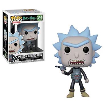 Imagem de Funko Pop Rick Prison Break Rick and Morty 339, Multicolorido, Pequeno