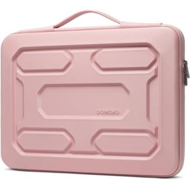 Imagem de Bolsa para laptop DOMISO 15,6" com alça impermeável rosa