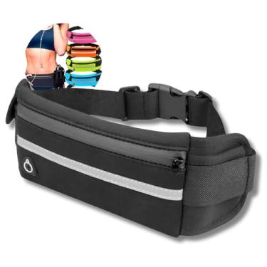 Imagem de Pochete Esportiva Pochete Corrida Academia Bike Porta Celular Garrafa Cinta Fitness Doleira Impermeavel Premium - TONSHOP