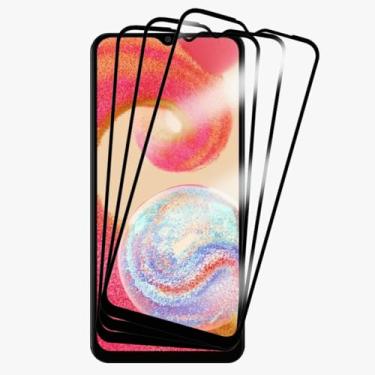 Imagem de Kit 3 Pelicula De Vidro 3d Compatível Samsung Galaxy A04E Tela 6.5 Cobertura Total