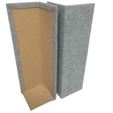 Imagem de Arranhador de gato Cama Box Canto Sofá 2 peças - Oficina do gato