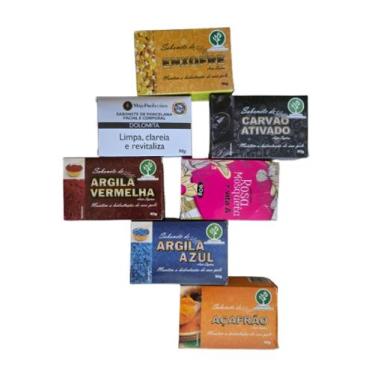 Imagem de Sabonete barra diversos-rosa mosqueta, dolomita,açafrão,xo espinha,car