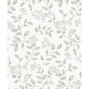 Imagem de Papel De Parede Icon Folhagem Cinza Ic3006