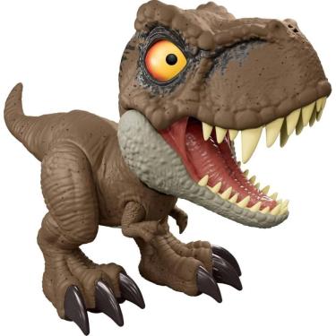 Imagem de Boneco E Personagem Jw T-rex Comando De Rugido 20cm - Mattel