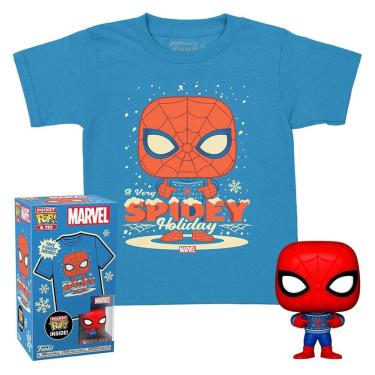 Imagem de Funko Pop Pocke  & Tee Marvel Spider Man Com Camiseta