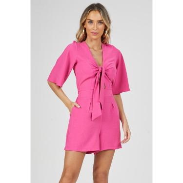 Imagem de Macacão Curto PKS Rosa Pink-GG-Feminino