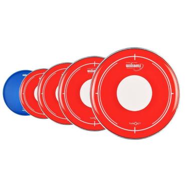 Imagem de Kit Pele Bateria Wc2 Rdt2 Dot Hidráulica 10 12 14 20 + 10Cx