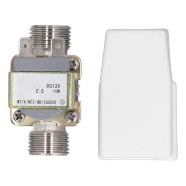 Imagem de DC12V Válvula solenóide elétrica G1/2 polega Frea de água alta válvula de drenagem de água para lavadora de lavar louça Dispensador Máquina de lavar louça