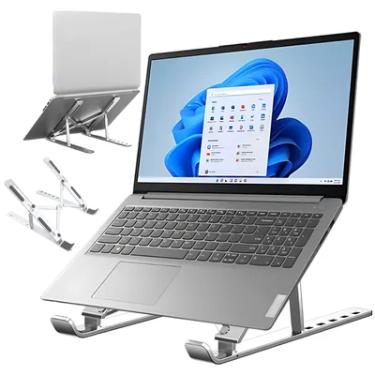 Imagem de Suporte De Notebook Articulado Aluminio Dobrável Ergonomico