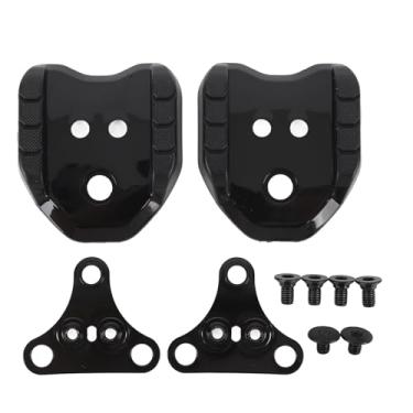 Imagem de Chuteiras de sapatos de ciclo conjunto de nylon tpu metal diurável duplo propósito de mountain bike pedal de pedal para acessórios de ciclismo interior externo 2pcs