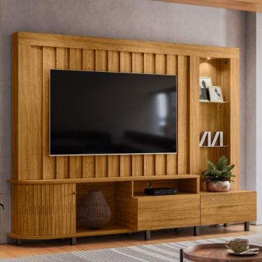 Imagem de Home Theater Zolder Com Estilo Clássico Cumaru