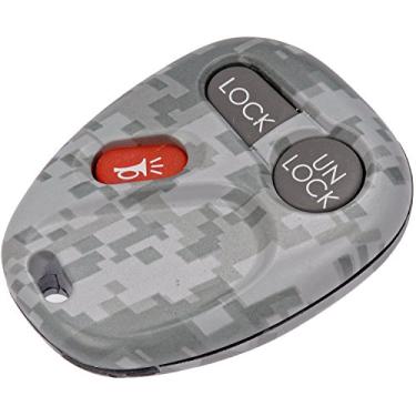Imagem de Dorman Capa do transmissor de entrada sem chave 13622GYC compatível com modelos selecionados Cadillac/Chevrolet/GMC, camuflagem digital cinza