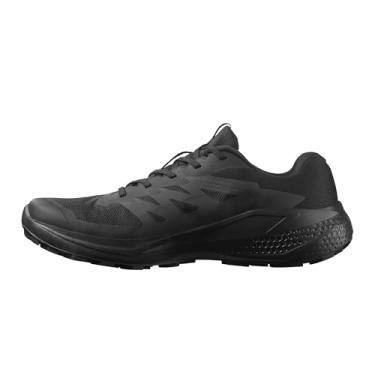 Imagem de Salomon Alphaglide Gore-Tex Trail Tênis de corrida masculino, impermeável para todos os terrenos para trilhas, corrida e caminhada, Preto/Asfalto/Preto, 43
