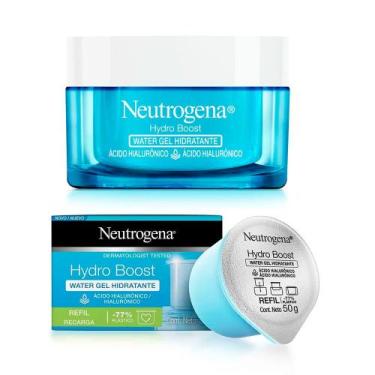 Imagem de Kit Neutrogena Gel Hidratante Facial Hydro Boost 50g + Gel Hidratante 