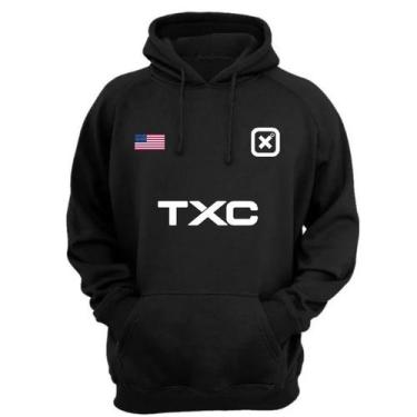 Imagem de Blusa Moletom Texas Modelo Country Unissex Flanelado Alta Qualidade Pr