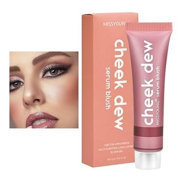 Imagem de Blush Maquiagem - Blush Líquido Luminizador Soft Pinch Light - Tonalidade de bochecha leve e hidratante à prova d'água, Blush facial fosco com fixação de cor Pinnkl