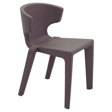 Imagem de Cadeira Tramontina Marilyn Concreto Em Polietileno Sem Braços Tramontina