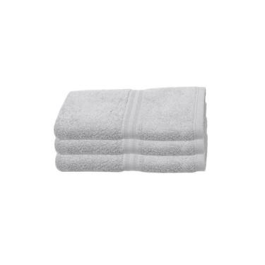 Imagem de Kit 3 Toalhas de Lavabo Buettner Fio Egípcio Platine 30x50cm, Prata-60