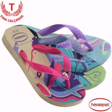 Imagem de Chinelo Havaianas Top Infantil Fantasy - Feminina, Esmeralda, 29/30
