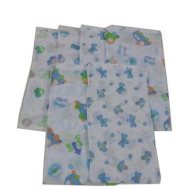 Imagem de Kit 25 fraldas de pano 70x70cm Basica para Menino - Dugu