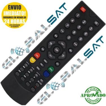 Imagem de Controle Remoto Receptor Global sat Gs340 Hd - Globallsat