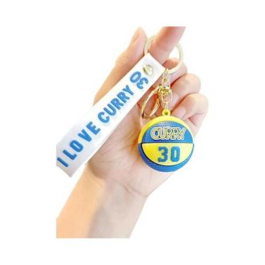 Imagem de Chaveiro 3D De Basquete Kobe Curry James Irving Acessórios Para Mochil