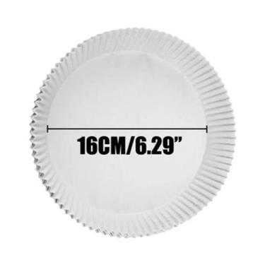 Imagem de Forro De Papel Pergaminho Descartável Para Fritadeira a Ar, 50 Peças, 