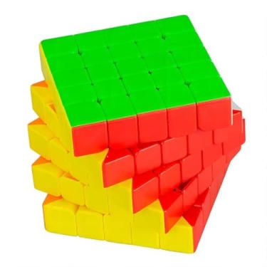 Imagem de KIT 3 Cubo 5x5x5 Mágico 50mm Profissional Velocidade Quebra Cabeça Bolso