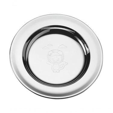 Imagem de Prato Infantil Tramontina Baby Friends 23cm Em Aço Inox