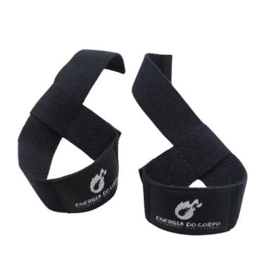 Imagem de Tala Strap Musculação Academia 100% Algodão PAR - Energia do Corpo, Pr