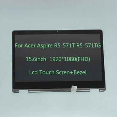 Imagem de Tela sensível ao toque FHD LCD de 15,6 polegadas + moldura para Acer Aspire R5-571T-59DC