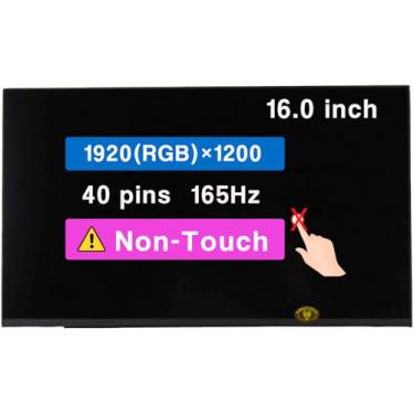 Imagem de Tela de substituição de 16 polegadas para ASUS ROG Strix G16 2023 G614J G614JI G614JV G614JU G614JJ G614JZ G614JV-AS73 FHD+1920x1200 165Hz LCD sem toque