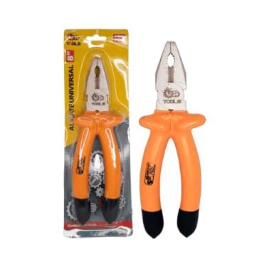 Imagem de Alicate Universal 8 Polegadas – Cabo Emborrachado Antiderrapante, Ferramenta Versátil para Corte e Aperto Profissional