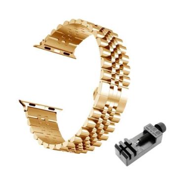 Imagem de Pulseira De Substituição De Metal Aço 49mm 46mm 44mm 38mm 42mm Para Ap
