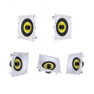 Imagem de Combo JBL Caixas de Embutir - Kit 2 CI Plus 6S e Kit 3 CI Plus 6SA - Branco