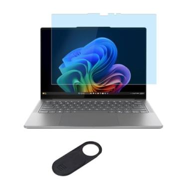 Imagem de Protetor de tela para laptop Lenovo Yoga Slim 7 14ILL10 14AKP10 de 14 polegadas 2025, bloqueio de luz azul, antirreflexo, anti-impressão digital, filtro UV, reduz a tensão ocular