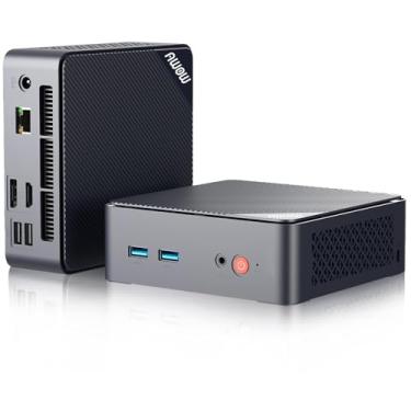 Imagem de AWOW Mini PC Intel N100, 8GB RAM 256GB PCIe3.0 SSD, Mini Computador Desktop Suporte 4K Display/USB3.2/WiFi 5/BT5.2/Gigabit Ethernet para Casa/Escritório