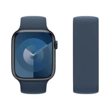 Imagem de Pulseira De Silicone Elástica Para Apple Watch Band 38mm 40mm 41mm 42m