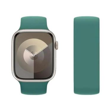Imagem de Pulseira De Silicone Elástica Para Apple Watch Band 38mm 40mm 41mm 42m