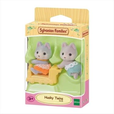Imagem de Sylvanian Families Gêmeos Huskys Com Trenzinho Epoch - 5638