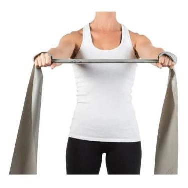Imagem de Faixa Elástica Thera Band Ginástica Fisioterapia Pilates Super Forte (