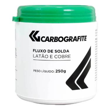 Imagem de Fluxo para Solda Latão e Cobre 250 Gramas - 010325210 - CARBOGRAFITE