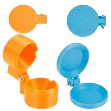 Imagem de UKQRRTC 3 peças de copos medidores de vidro, copos de café expresso de alto borossilicato com medidas, cabo de madeira, versátil para vários cenários para café, leite (estilo 2)