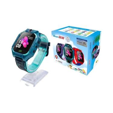 Imagem de Relógio Inteligente Infantil Com Cartão SIM 2G, Câmera, GPS, SOS, À Pr