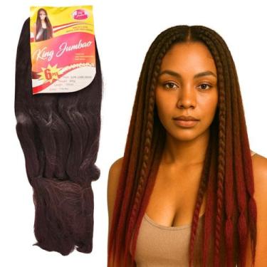 Imagem de Kit 2 Super King Jumbo Organico Alongamento Entrelace Mega Hair - Bree