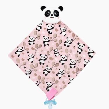 Imagem de Naninha com Prendedor de Chupeta Bichinho Pelúcia Bebê Menina Menino -