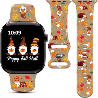 Imagem de Pulseira de substituição para Apple Watch de 38 mm, 40 mm, 41 mm e 42 mm, iPhone iWatch de 38 mm, 40 mm, 41 mm e 42 mm e SE de 38 mm, 40 mm, 41 mm e 42 mm