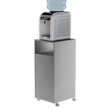 Imagem de Armario Suporte Bujão de Gás para Cozinha com Rodinhas