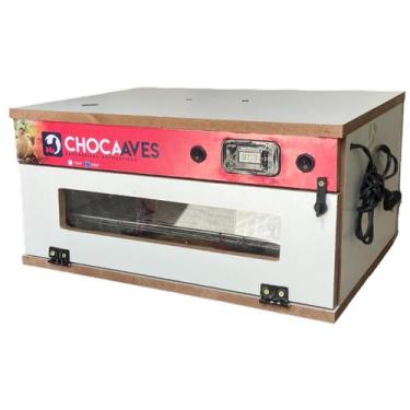 Imagem de Chocadeira Automática 70 Ovos Digital Com Ovoscópio ChocaAves, 110V